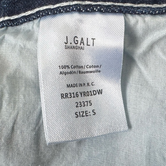 John Galt by Brandy Melville Dark Blue Wide Leg Jeans - Picture 2 of 8